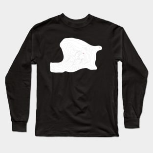 Matterhorn Mountain Contour Long Sleeve T-Shirt